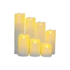 NKXY01 Flameless Candles Rechargeable Electric Led Candle Light With Remote Control