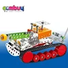 3D puzzle tank building blocks alloy assembly diy metal car