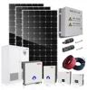 kit solar energia fotovoltaico para monocrystalline solar panel system 5KW 6kw 10kw on grid solar system price