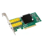 PCIe 8x 10G Network Lan Card adapter dual SFP fiber network card Intel /82599 for Wins server