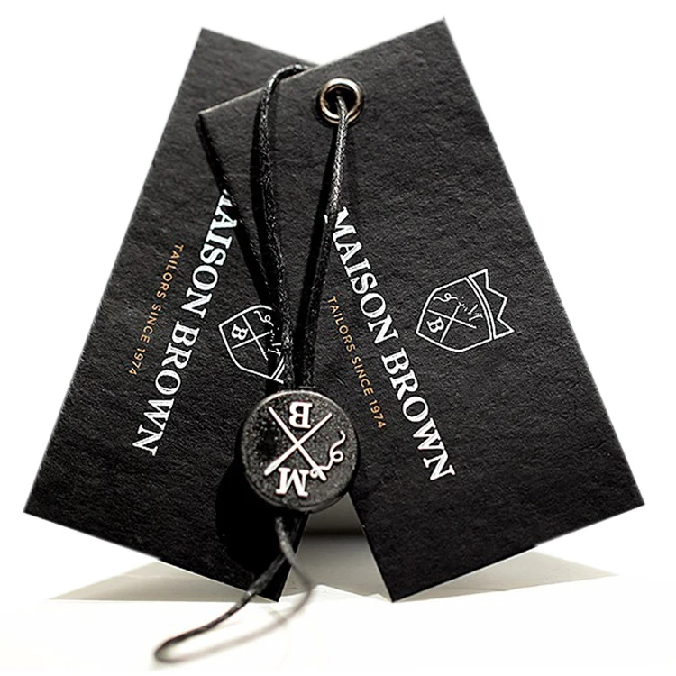 China Paper Hang Tag Label Custom Clothing Swing Tags with Plastic String Seal Swingtags, Customized color
China Paper Hang Tag Label Custom Clothing Swing Tags with Plastic String Seal Swingtags, Customized color