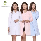 Uniform Scrub Nurse Suit White Coat Medical Clothing Nurse Scrub Suit Design Long Sleeve Uniform