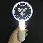 Custom Logo and Shape Acrylic LED Stick Glow In The Dark Acrylic LED Flashing Stick For Concert Party Event
