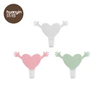 Stock New design plastic Adhesive wall key holders hook