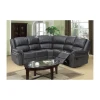 Top Sale Luxury Living Room Furniture Leather Recliner Corner Sofa BRC-528