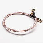 RF Coaxial Cable Straight to R/A Plug 75 Ohm SMB Connector for RG179