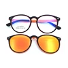 Clip-on Frame Eyewear Light Ultem Eyeglasses Magnetic Polarized Clip On Glasses