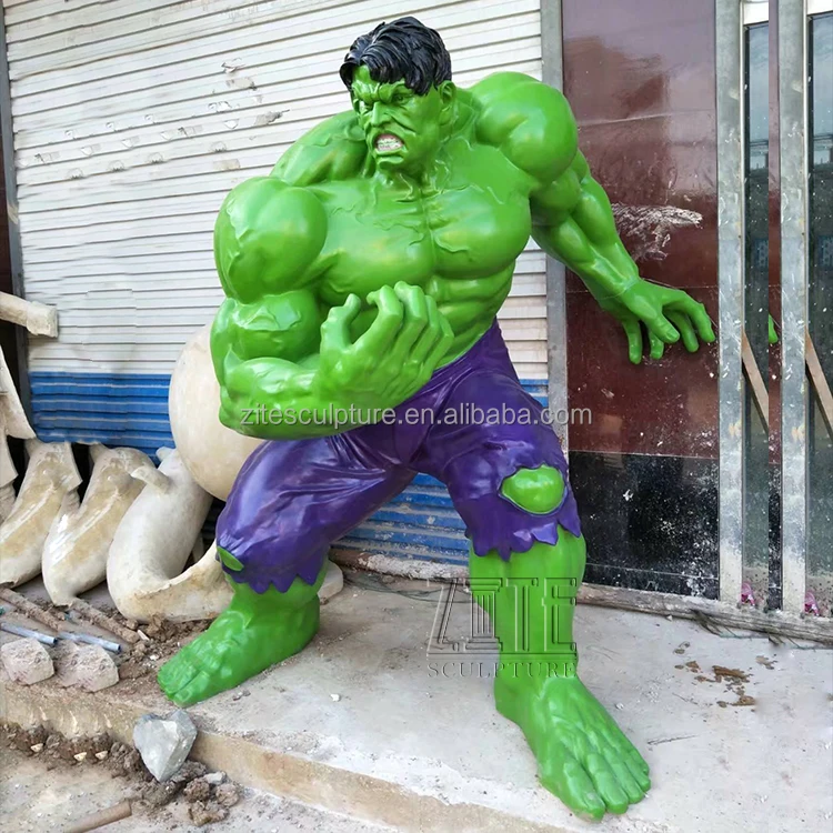 الفيبرجلاس بالحجم الأعجوبة incredible hulk تمثال