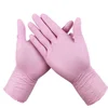 PCS/LOT Disposable Latex Household Gloves Nitrile Elastic Clean Gloves Anti-static Food Laboratory Cleaning Rubber Gloves