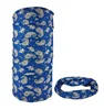 China Supplier 100% Polyester Custom Design Seamless Bandana Head scarf Kerchief