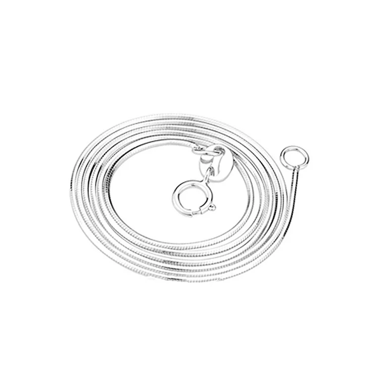fashion jewelry 925 sterling silver Italy silver snake chain,necklace chain 18 inch 45cm
fashion jewelry 925 sterling silver Italy silver snake chain,necklace chain 18 inch 45cm