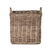 Large flower storage handmade woven rattan basket for plants
