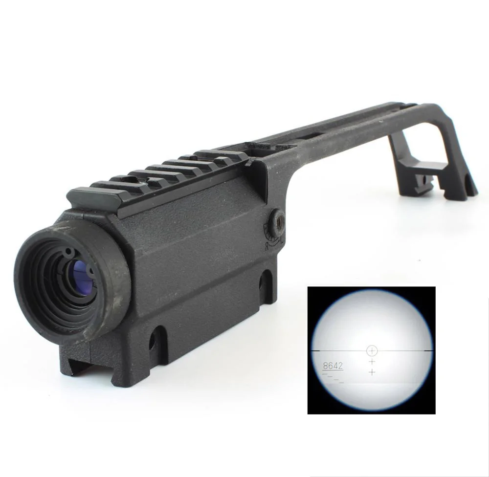 Hunting Base Handle Rifle Scope 3.5X20 G36 for MP5 Metal Sight Weaver Rail Mount, Black
Hunting Base Handle Rifle Scope 3.5X20 G36 for MP5 Metal Sight Weaver Rail Mount, Black