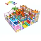 Certificated Shopping Mall Commercial Kids Indoor Development Zone Rope Playground Equipment Set