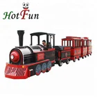 amusement park equipment kids electric trackless tourist train rides for sale