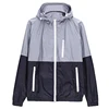 Hot sale outdoor blank men's jacket 100% polyester windbreaker long sleeve fashion coat for boys