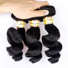 100% Virgin Premium Quality Cuticle Aligned Brazilian Loose Wave Virgin Human Hair Nature Hair Extension