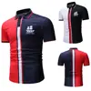 short sleeve knitted ribbed striped 100% percent polyester polo shirt for men sublimation polo african clothes for men