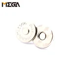 Factory wholesale price handbag magnet button magnetic button bag clasps metal snap magnet for bag custom snap buttons