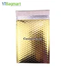 China Factory Custom Shipping Envelopes Aluminium Foil Gold Poly Mailers Bubble Mail Bags