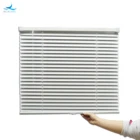 Cordless aluminum venetian blind embossed with light texture