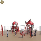Kids Climbing Equipment Plastic Slide Outdoor Playground Equipment