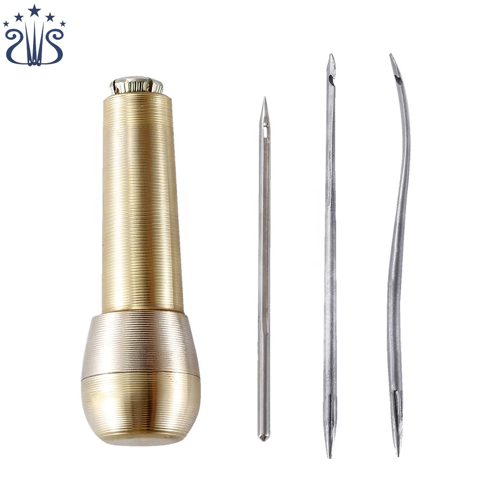

High Quality Leather Repairing Tool Brass Copper Sewing Awl Taper, As the picture
