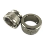 Custom-made precision CNC Turning Aluminum Turned drawing lathe parts Hybrid optical fiber plug rotary sleeve ring