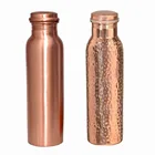 Wholesale India Stainless Steel Single Wall Leak Proof Ayurvedic Pure Copper Drinking Water Bottle
