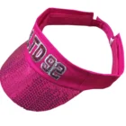 Embroidered Visor Helmet Hat Visor Made With Cotton Twill Fabric