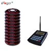 pager manufacturer factory price fast-food restaurant number Slim food cort wireless calling system