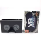 Branded google cardboard virtual reality 3d viewer with nose padding