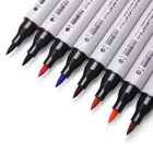 Touch Brand Multi-color Art Real Brush Pens,Double head Art Sketching Alcohol Soft Flexible Tips Brush Pen