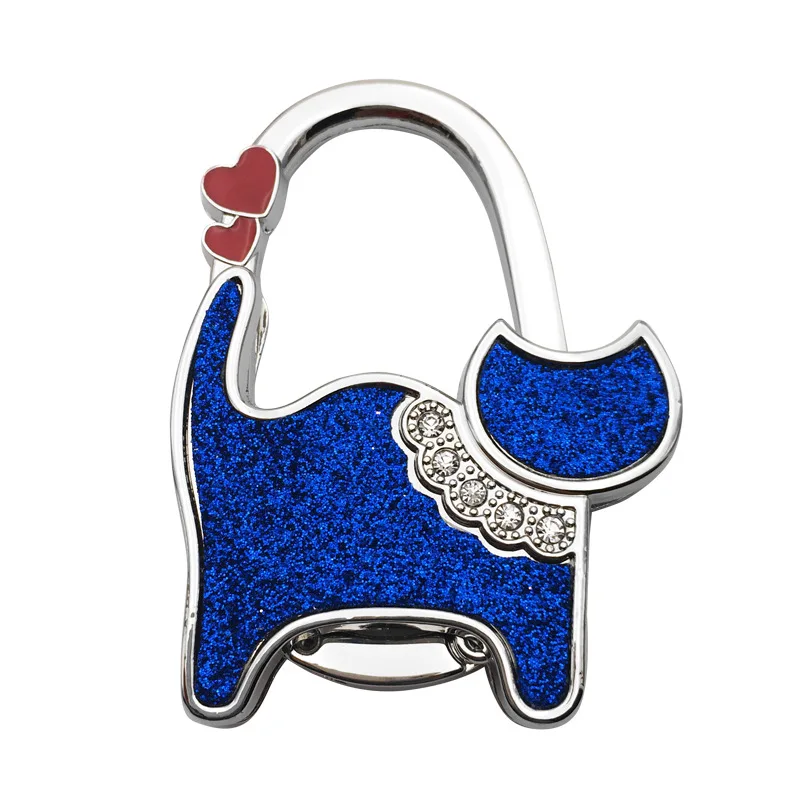 Cat Animal Folding Handbag Purse Bag Hanger Table Hook Hang cat Shape table hook, 4 colour or customized color
Cat Animal Folding Handbag Purse Bag Hanger Table Hook Hang cat Shape table hook, 4 colour or customized color