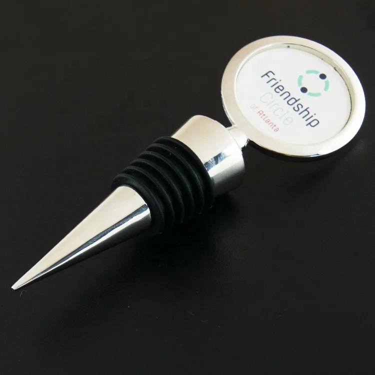 New Design Custom Offset Printing Logo Round Shape Silver Champagne Stopper Wine
New Design Custom Offset Printing Logo Round Shape Silver Champagne Stopper Wine