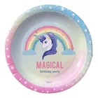 Custom Design Biodegradable Disposable Round/ Oval Paper Plates and trays,biodegradable tableware 250 Gsm Paper Plate