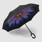 Custom reverse umbrella,new design factory inverted umbrella reverse with hot sale