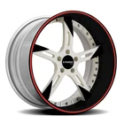 19 22 24 forged aluminum alloy wheels 3 piece wheel rims