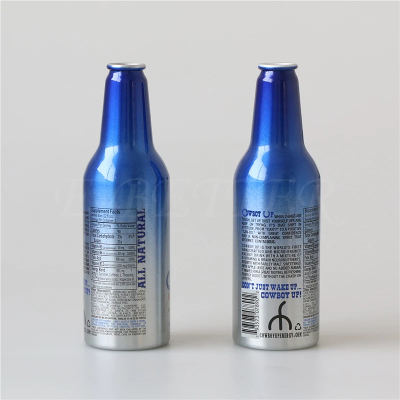 Excellent quality 500ml printed beer bottle with crown cap