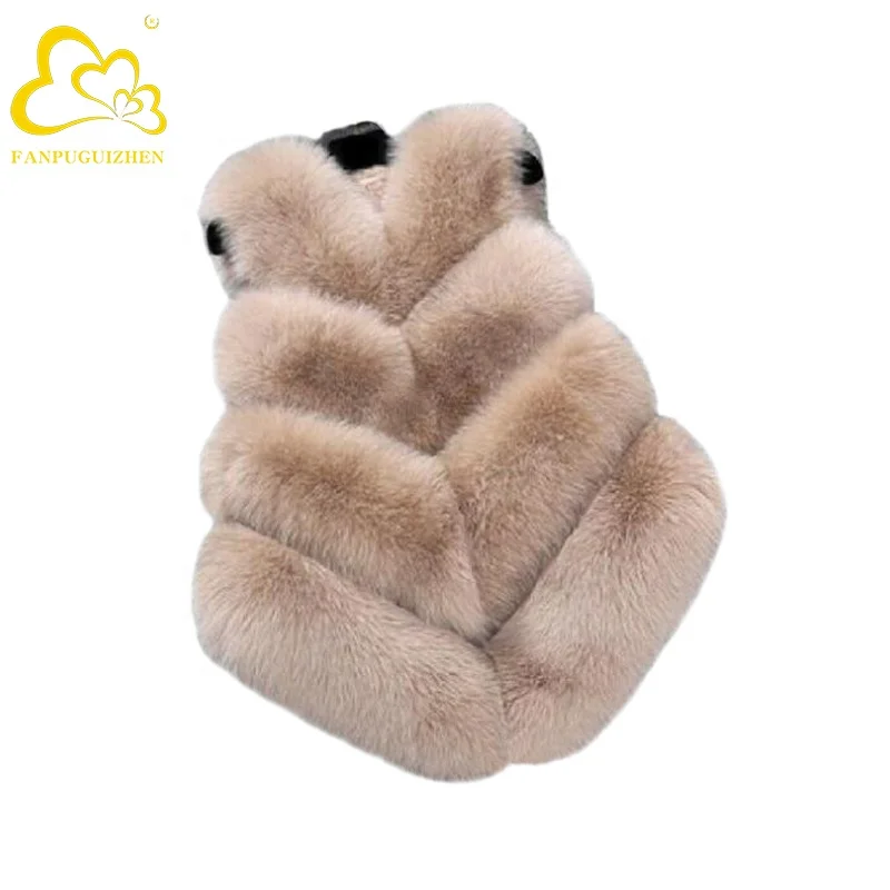 Fox fur artificial fur wholesale 2019 new fashion women's Korean version of the slim vest, Customized color
Fox fur artificial fur wholesale 2019 new fashion women's Korean version of the slim vest, Customized color