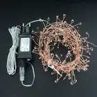 Modes Decorative Outdoor Decoration Lights Indoor Outdoor 8 Modes Led Copper Wire Decorative String Lights
