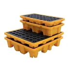 oil spill drum containment anti spill pallet for drums