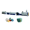 pp fibrillated yarn extrusion line/ raffia yarn extruder/ plastic rope making machine