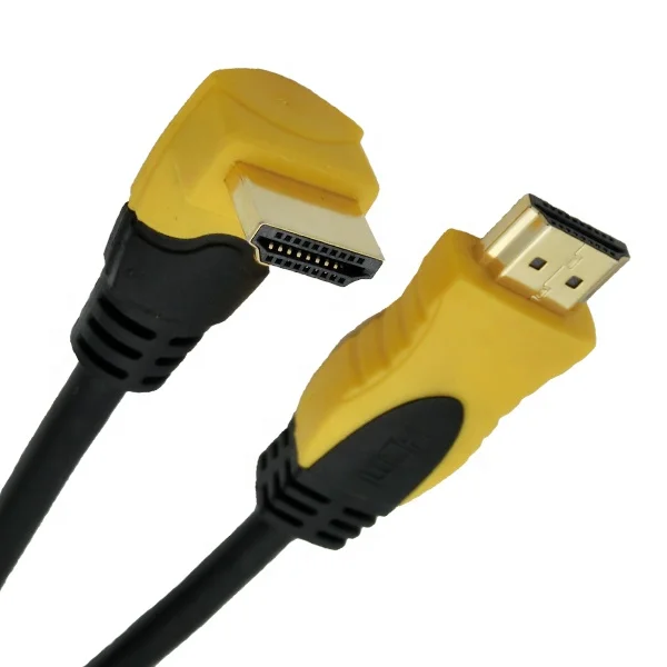 Factory price Right Angle 90 Degree Hdmi Cable 4k For Hdtv - idealCable.net