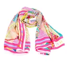 wholesale new design ladies twill silk scarf from china factory