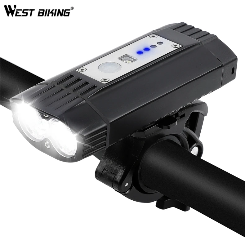 WESTBIKING Cycle Light LED MTB Bike Head Lamp Waterproof Bicycle Handlebar Safety Flashlight USB Accessories Bicycle Front Light, Gold/black
WESTBIKING Cycle Light LED MTB Bike Head Lamp Waterproof Bicycle Handlebar Safety Flashlight USB Accessories Bicycle Front Light, Gold/black