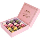 China factory professional custom exquisite pastry cupcake gift packaging box