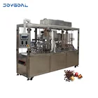 High speed automatic nespresso pod cup making coffee capsule filling and sealing packing machine with nitrogen