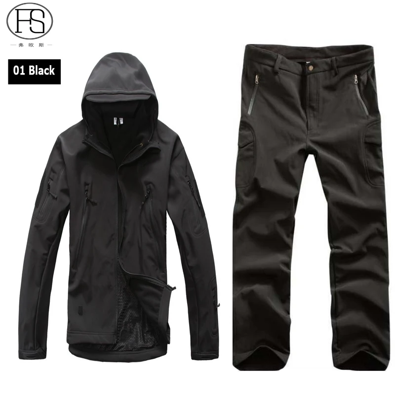 Tactical Military Airsoft Outdoor Jungle Clothing Camouflage Sharkskin Suits Jacket Pants Suits Winter Warm Jacket
Tactical Military Airsoft Outdoor Jungle Clothing Camouflage Sharkskin Suits Jacket Pants Suits Winter Warm Jacket
