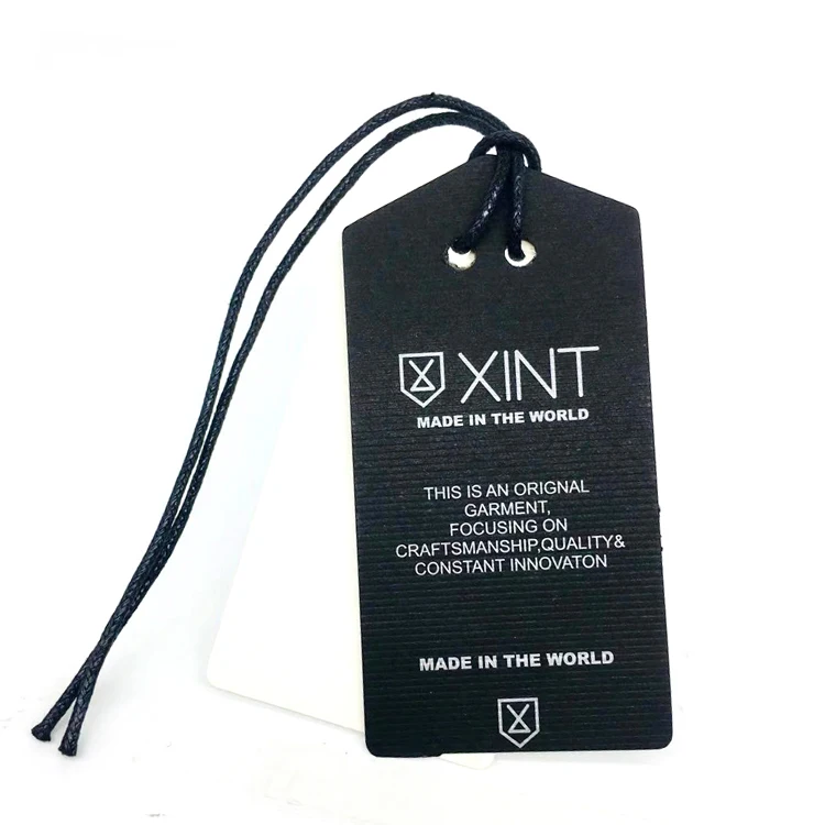 China Clothing Swing Hang Tag Label Wholesale Custom Brand Name Logo Hanging Tag for Clothes, Customized color
China Clothing Swing Hang Tag Label Wholesale Custom Brand Name Logo Hanging Tag for Clothes, Customized color